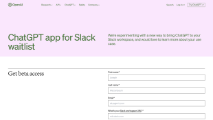 chatGPT für Slack